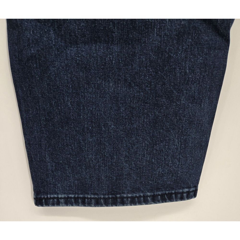 Levis 550 Jeans Mens 54x30 Dark Blue Wash Relaxed Stretch - Picture 4 of 8